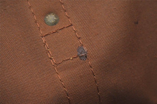 Authentic Louis Vuitton Monogram Sac Souple 45 Hand Boston Bag M41624 LV 4355I