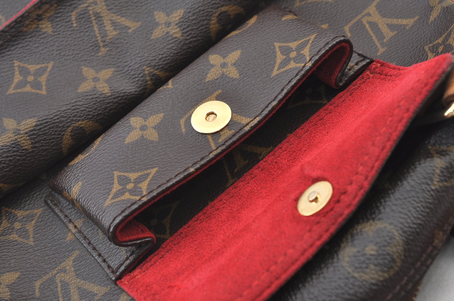 Authentic Louis Vuitton Monogram Excentri Cite Hand Bag M51161 LV 4355J