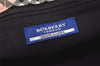 Authentic BURBERRY BLUE LABEL Vintage Check Hand Tote Bag Purse Nylon Pink 4355K