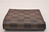Auth Louis Vuitton Damier Porte Billet Carte Credit Monnaie N61665 Wallet 4357J