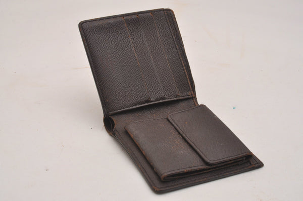 Auth Louis Vuitton Damier Porte Billet Carte Credit Monnaie N61665 Wallet 4357J