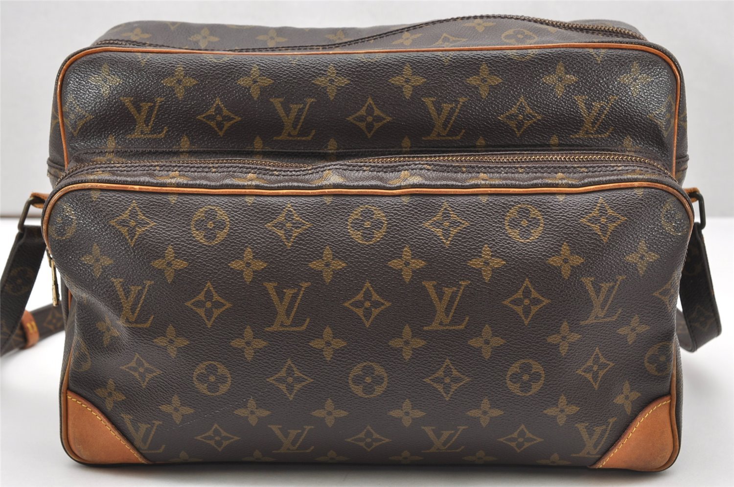 Authentic Louis Vuitton Monogram Nile 34 Shoulder Cross Body Bag M45242 LV 4359K
