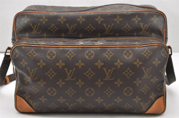 Authentic Louis Vuitton Monogram Nile 34 Shoulder Cross Body Bag M45242 LV 4359K