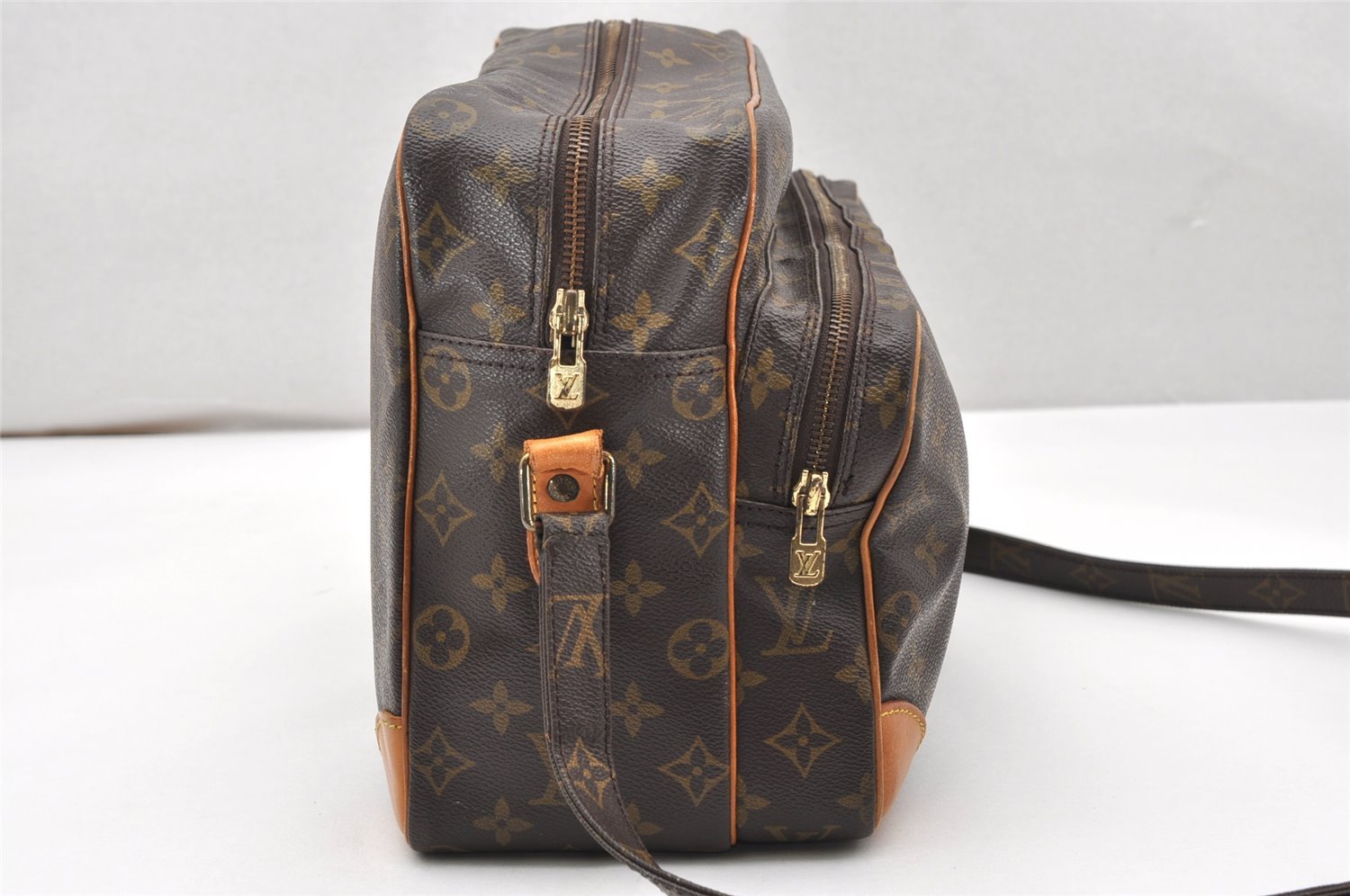 Authentic Louis Vuitton Monogram Nile 34 Shoulder Cross Body Bag M45242 LV 4359K