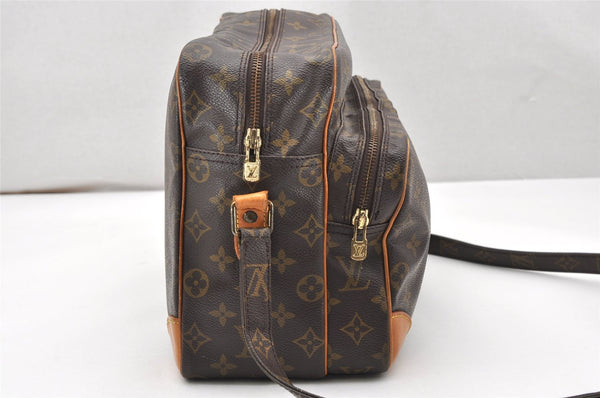 Authentic Louis Vuitton Monogram Nile 34 Shoulder Cross Body Bag M45242 LV 4359K