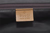 Authentic GUCCI Shoulder Tote Bag GG Canvas Leather 0011098 Brown Junk 4360K