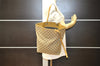 Authentic GUCCI Shoulder Tote Bag GG Canvas Leather 0011098 Brown Junk 4360K