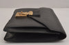 Authentic Louis Vuitton Epi Sellier Dragonne Clutch Bag Black M52612 Junk 4361J