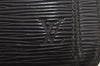 Authentic Louis Vuitton Epi Sellier Dragonne Clutch Bag Black M52612 Junk 4361J
