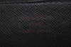 Authentic Louis Vuitton Epi Sellier Dragonne Clutch Bag Black M52612 Junk 4361J