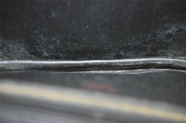 Authentic Louis Vuitton Epi Sellier Dragonne Clutch Bag Black M52612 Junk 4361J