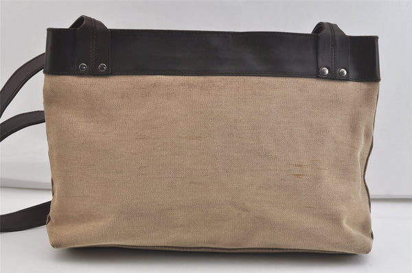 Authentic GUCCI Shoulder Cross Body Bag Canvas Leather 106302 Brown 4361K