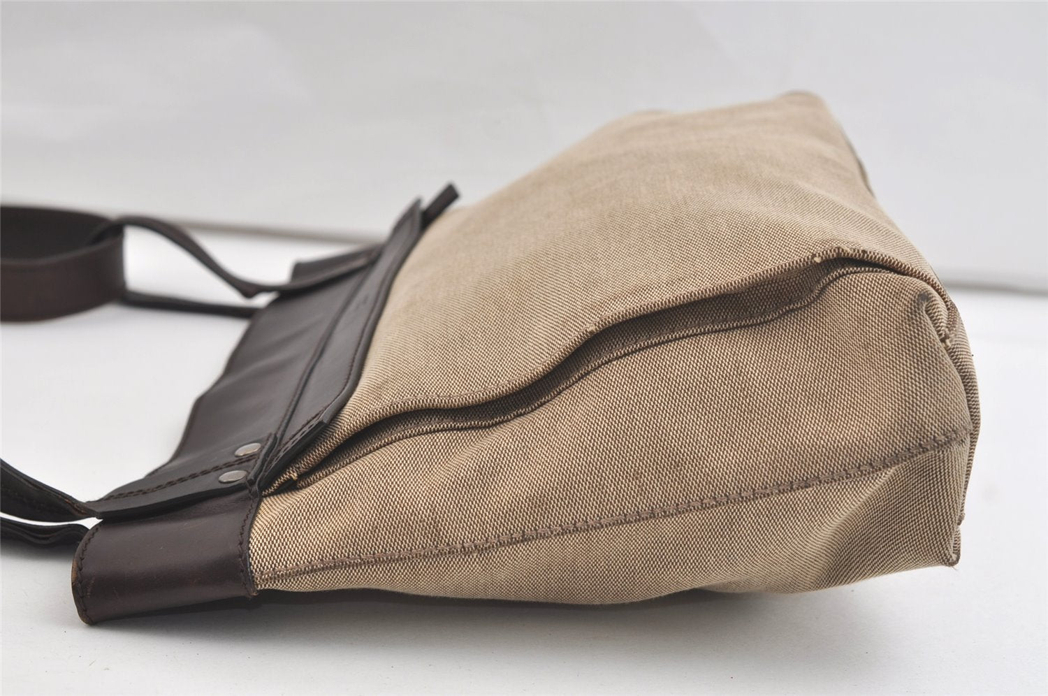 Authentic GUCCI Shoulder Cross Body Bag Canvas Leather 106302 Brown 4361K