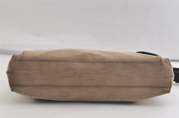 Authentic GUCCI Shoulder Cross Body Bag Canvas Leather 106302 Brown 4361K