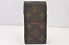 Authentic Louis Vuitton Monogram Etui Cigarette Case M63024 LV 4362K