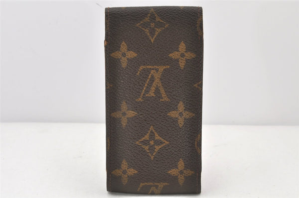 Authentic Louis Vuitton Monogram Etui Cigarette Case M63024 LV 4362K