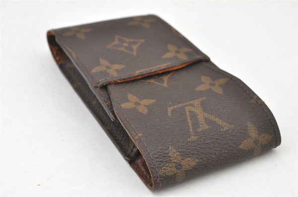 Authentic Louis Vuitton Monogram Etui Cigarette Case M63024 LV 4362K