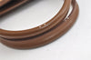 Authentic Burberrys Nova Check Canvas Leather Hand Bag Brown Beige 4363K