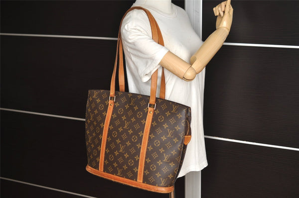Authentic Louis Vuitton Monogram Babylone Shoulder Tote Bag M51102 LV 4364I