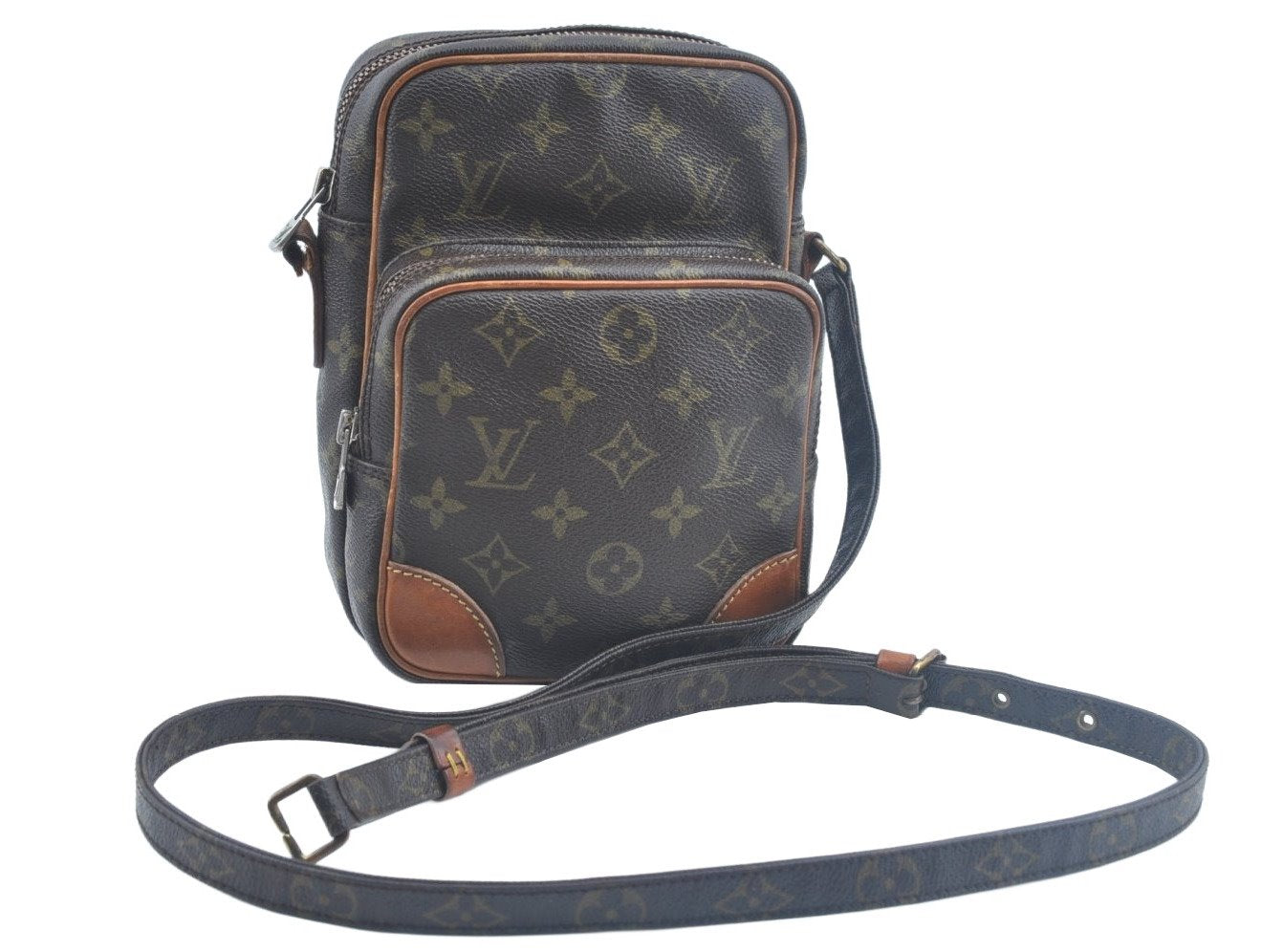 Auth Louis Vuitton Monogram Amazone Shoulder Cross Body Bag M45236 LV Junk 4365H