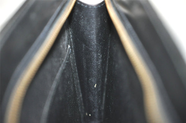 Authentic Louis Vuitton Epi Pochette Homme Clutch Hand Bag Black M52522 LV 4366I