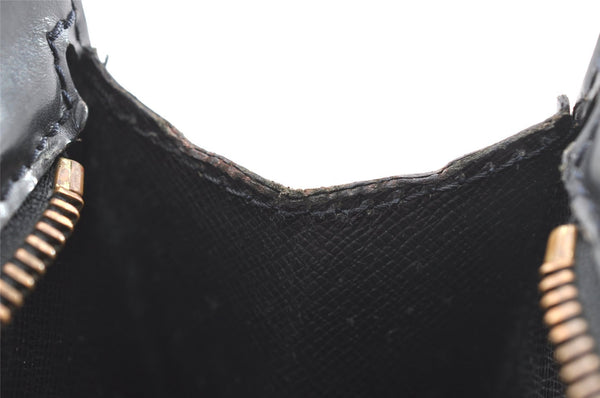 Authentic Louis Vuitton Epi Pochette Homme Clutch Hand Bag Black M52522 LV 4366I