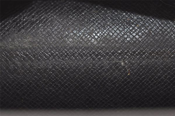 Authentic Louis Vuitton Epi Pochette Homme Clutch Hand Bag Black M52522 LV 4366I