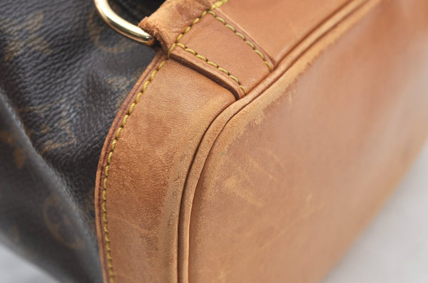 Authentic Louis Vuitton Monogram Montsouris MM Backpack M51136 LV 4366J