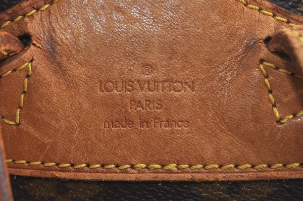 Authentic Louis Vuitton Monogram Montsouris MM Backpack M51136 LV 4366J