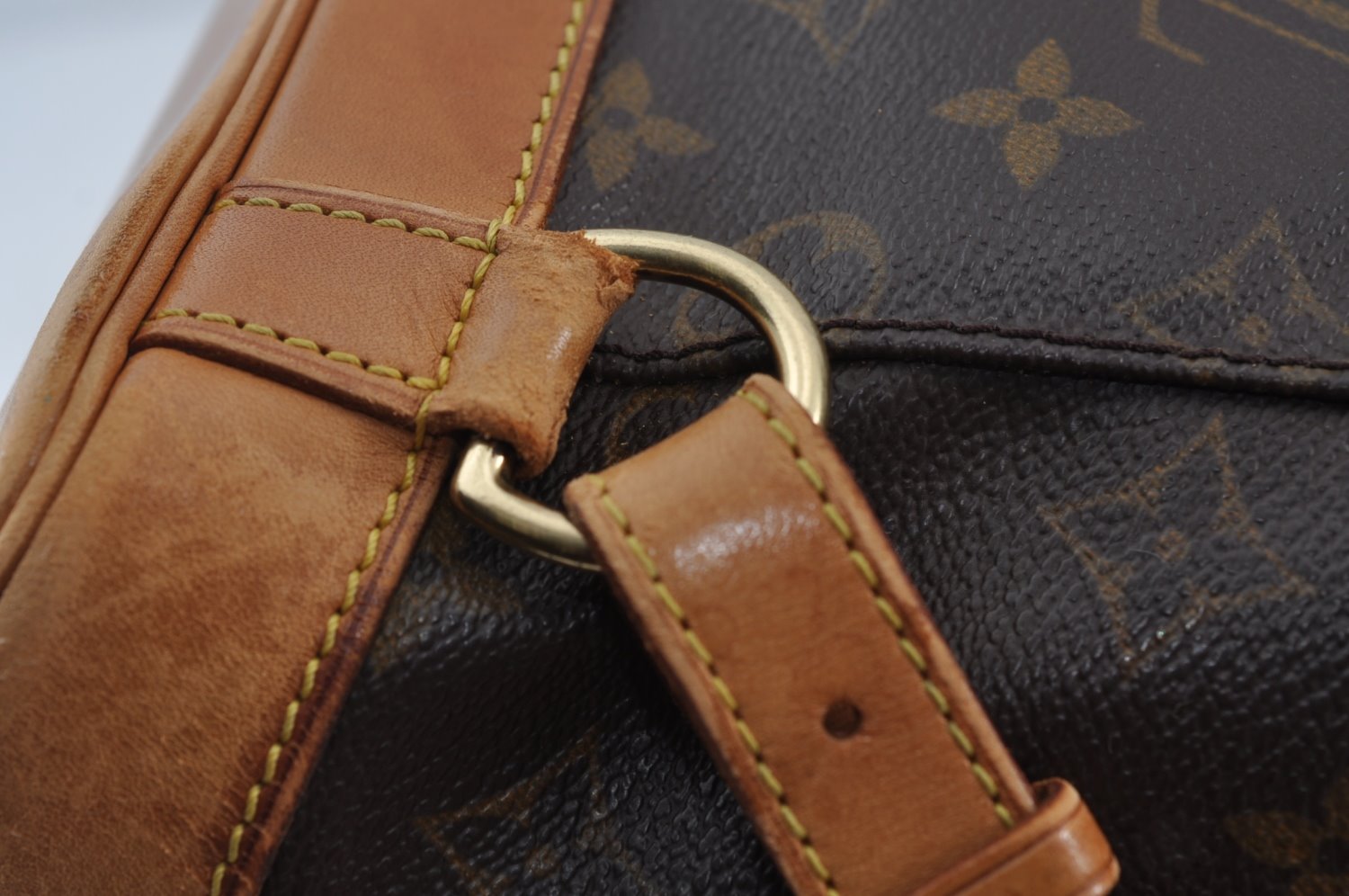 Authentic Louis Vuitton Monogram Montsouris MM Backpack M51136 LV 4366J