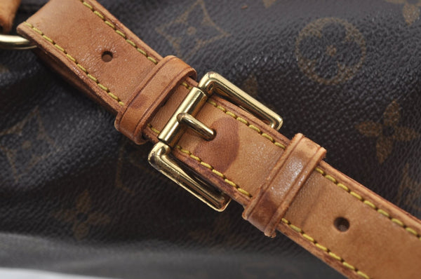 Authentic Louis Vuitton Monogram Montsouris MM Backpack M51136 LV 4366J