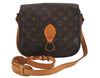 Authentic Louis Vuitton Monogram Saint Cloud GM M51242 Shoulder Cross Bag 4366M