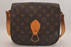 Authentic Louis Vuitton Monogram Saint Cloud GM M51242 Shoulder Cross Bag 4366M