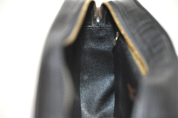 Authentic Louis Vuitton Epi Jeune Fille Shoulder Cross Bag Black M52152 LV 4368I