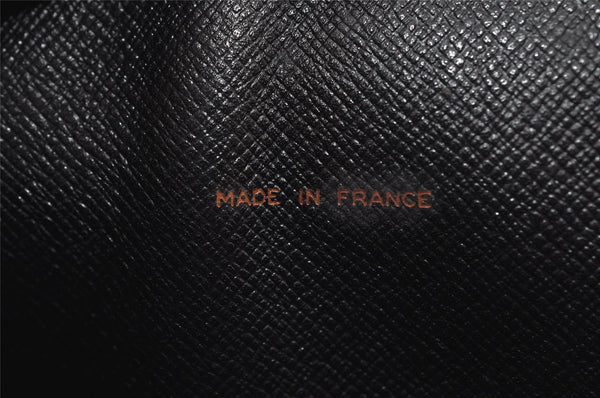 Authentic Louis Vuitton Epi Jeune Fille Shoulder Cross Bag Black M52152 LV 4368I