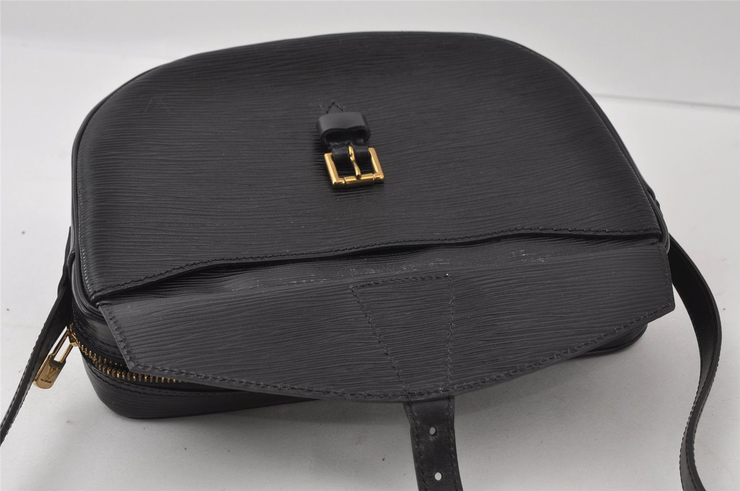 Authentic Louis Vuitton Epi Jeune Fille Shoulder Cross Bag Black M52152 LV 4368I