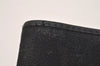 Authentic GUCCI Bifold Wallet Purse GG Canvas Leather 181671 Black 4368J