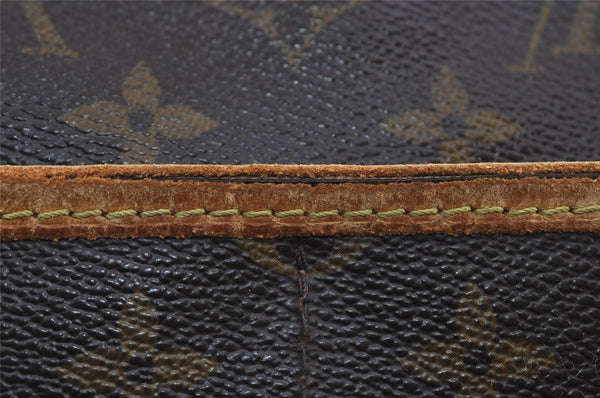 Authentic Louis Vuitton Monogram Popincourt Long Shoulder Bag M40008 Junk 4369I