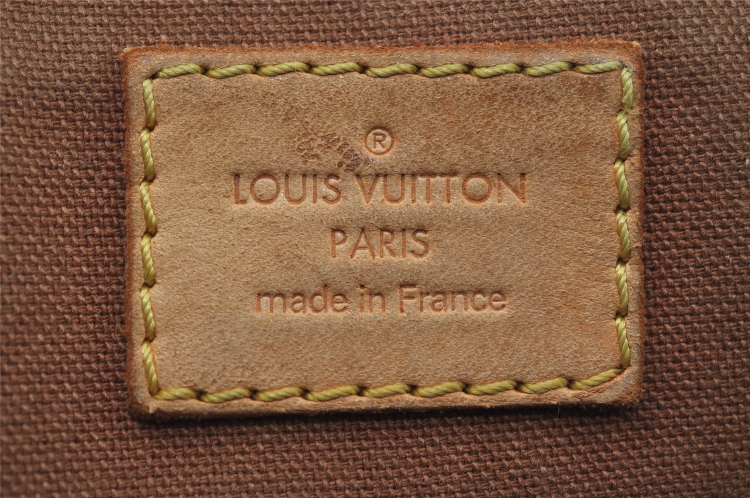 Authentic Louis Vuitton Monogram Popincourt Long Shoulder Bag M40008 Junk 4369I