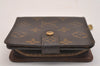 Authentic Louis Vuitton Monogram Compact Zip Bifold Wallet Purse M61667 LV 4369J