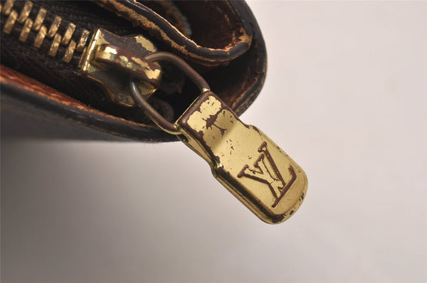 Authentic Louis Vuitton Monogram Compact Zip Bifold Wallet Purse M61667 LV 4369J