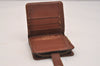 Authentic Louis Vuitton Monogram Compact Zip Bifold Wallet Purse M61667 LV 4369J
