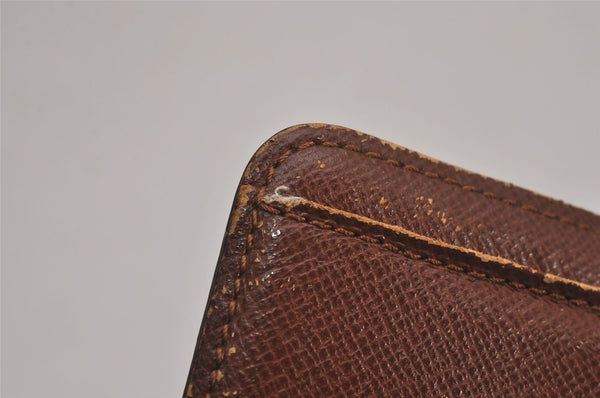Authentic Louis Vuitton Monogram Compact Zip Bifold Wallet Purse M61667 LV 4369J