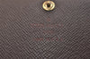 Authentic Louis Vuitton Damier Porte Monnaie Billets Tresor N61730 Wallet 4370J