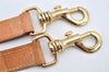 Authentic Louis Vuitton Leather Shoulder Strap Beige 37.2-44.1" LV 4370K