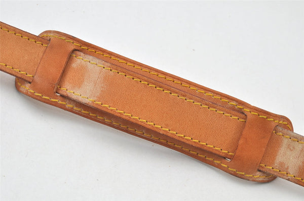 Authentic Louis Vuitton Leather Shoulder Strap Beige 37.2-44.1" LV 4370K