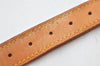 Authentic Louis Vuitton Leather Shoulder Strap Beige 37.2-44.1" LV 4370K