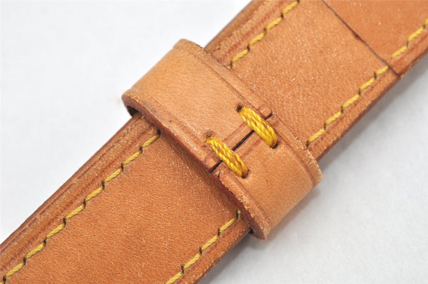 Authentic Louis Vuitton Leather Shoulder Strap Beige 37.2-44.1" LV 4370K