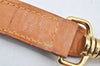 Authentic Louis Vuitton Leather Shoulder Strap Beige 37.2-44.1" LV 4370K