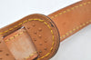 Authentic Louis Vuitton Leather Shoulder Strap Beige 37.2-44.1" LV 4370K